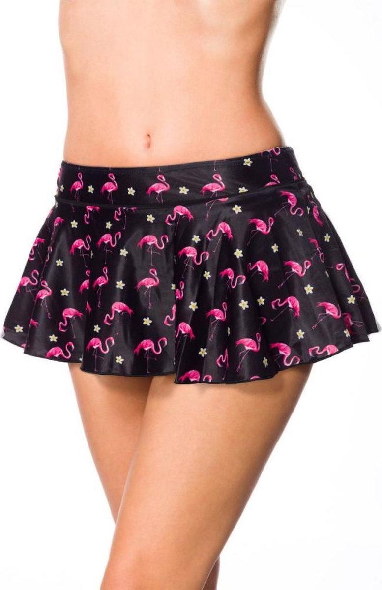 Belsira Bikinirokje -2XL- 50193 Zwart/Roze