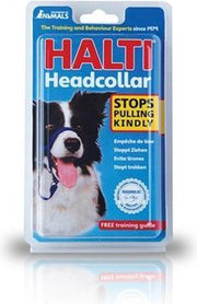 Halti anti-trek halsband nr. 4 - Zwart -bv voor berner senner