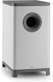 UniSUB actieve subwoofer 25 cm (10") wit grijs