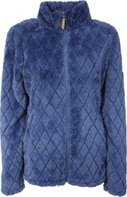 Sineo Dames Fleece Jas - Blauw