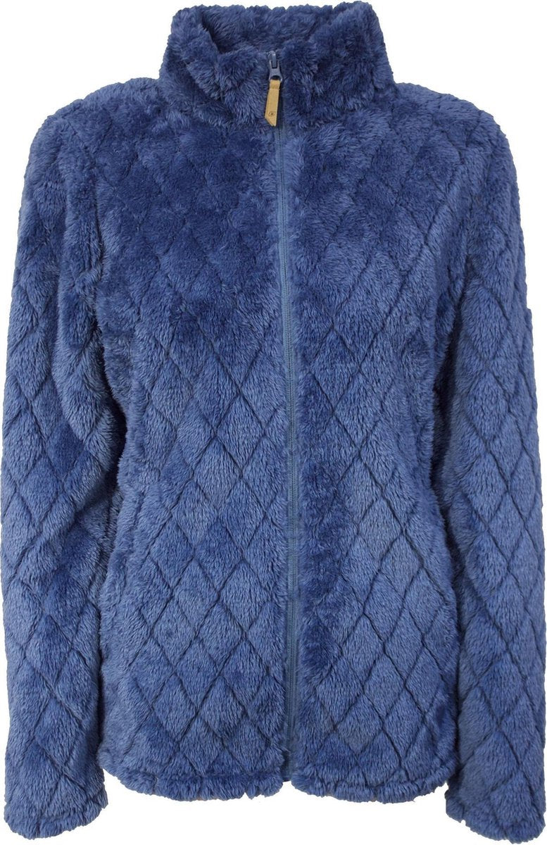 Sineo Dames Fleece Jas - Blauw