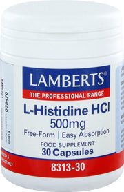 Lamberts L-Histidina Hci 500mg 30