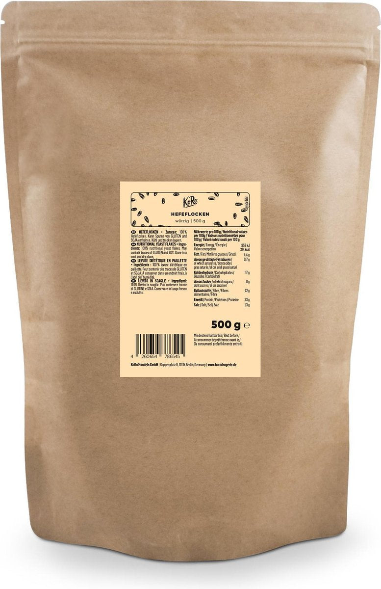 KoRo | Gistvlokken | 10 x 500 g