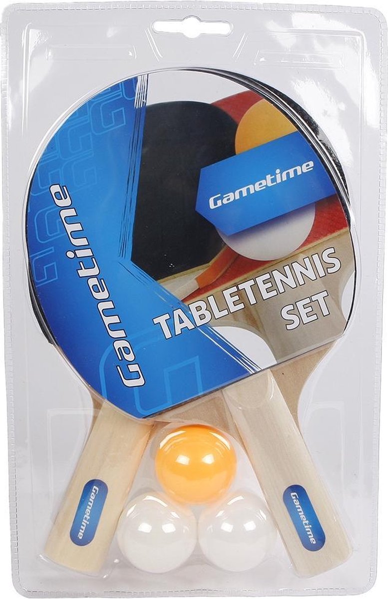 2-play Tafeltennisset Gametime Junior 25 Cm 5-delig
