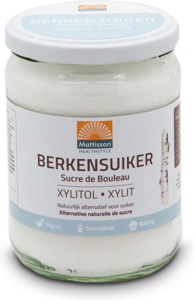Mattisson / Berkensuiker Xylitol Natuurlijke Zoetstof - 400 gram (MT4118)