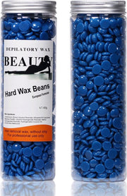 Edoir Wax Beans - Ontharing Wax Navulling Set - Wax Bonen Haarverwijderaar - Haar Verwijderaar - Harde Wax Hair Remover- Waxen - Ontharen - 400g - Blauw