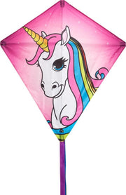 Invento eenlijnskindervlieger Eddy Unicorn 68 cm roze