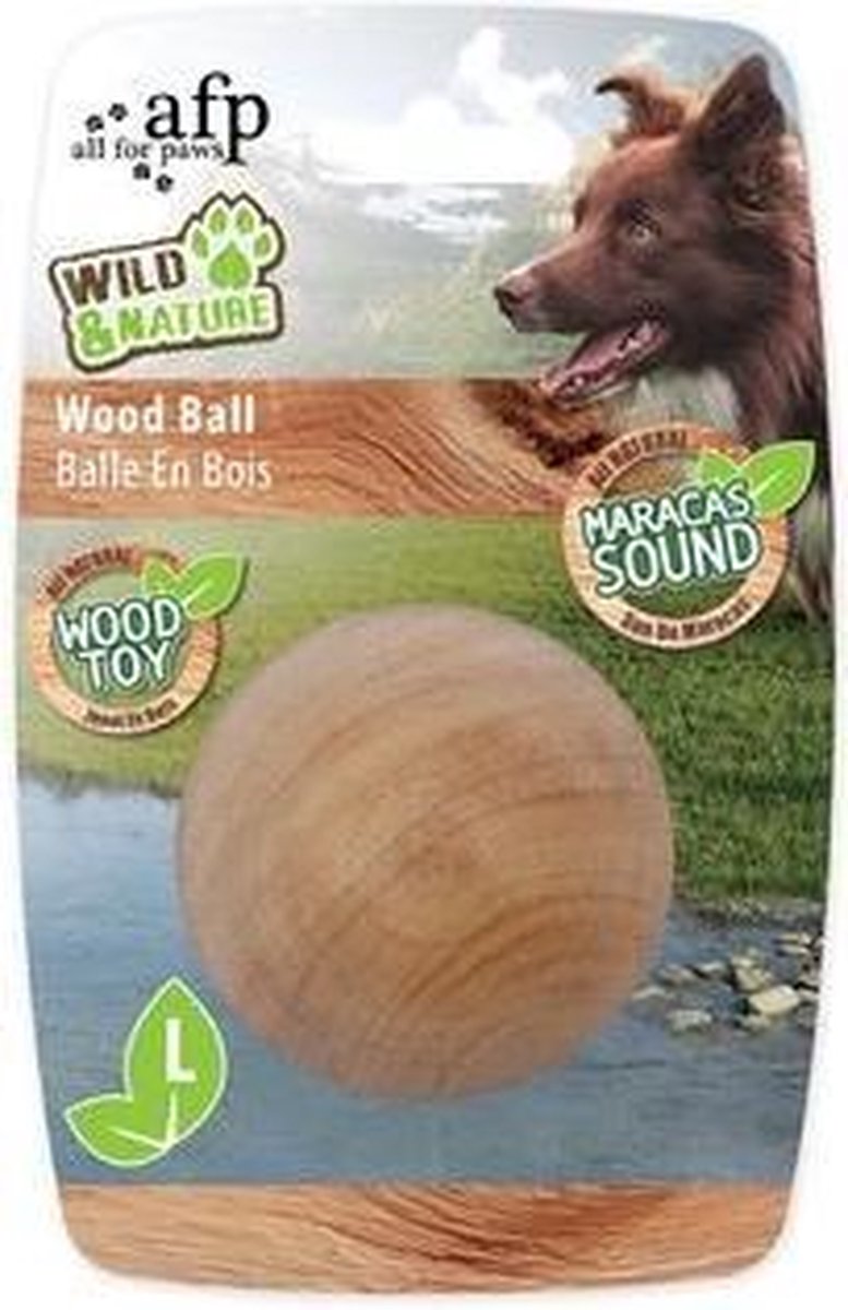 AFP Wild and Nature -  Maracas Wood Ball L