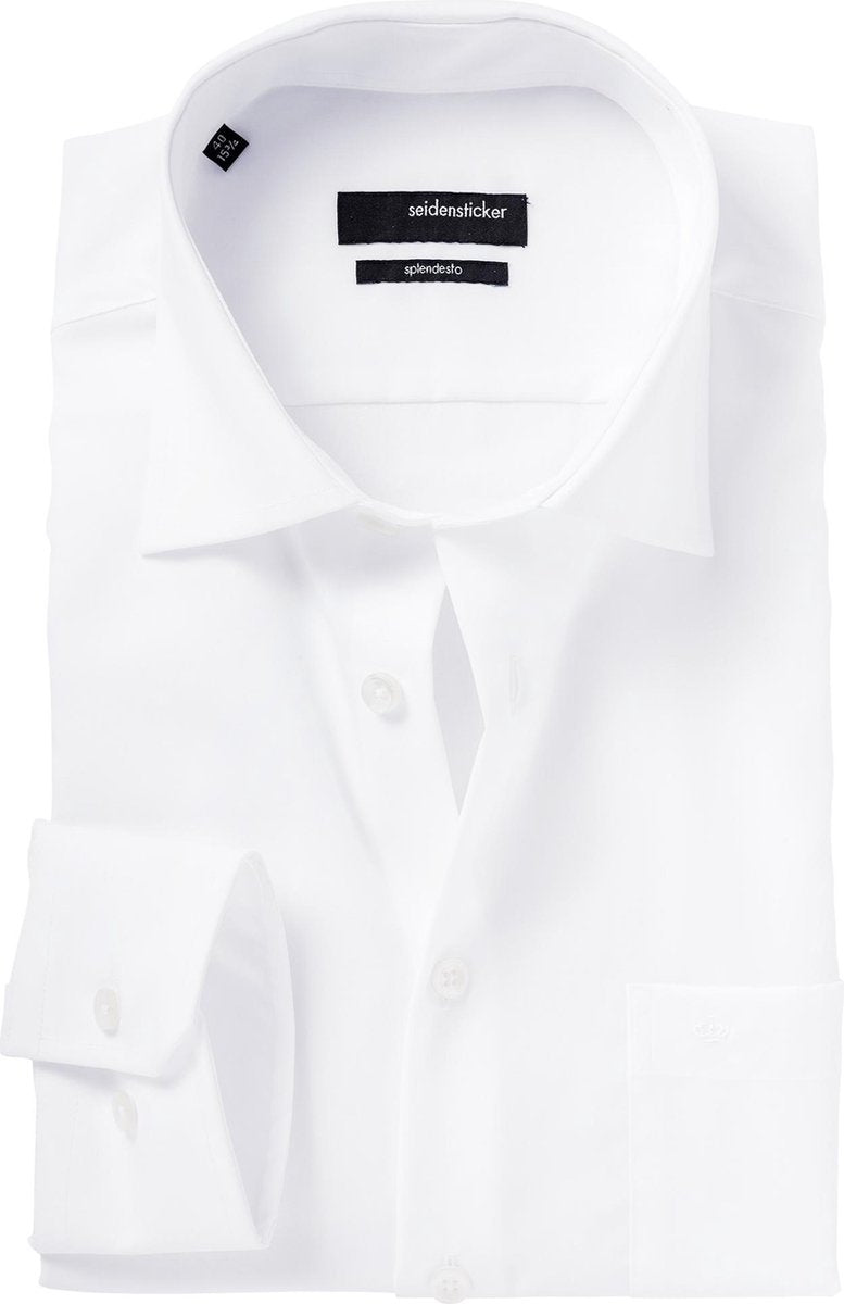 Seidensticker overhemd modern fit off white_52