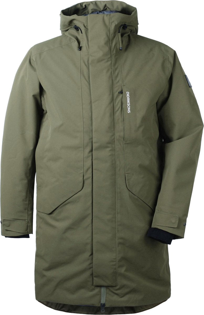 Didriksons Kenny Parka Jas - Heren - peat