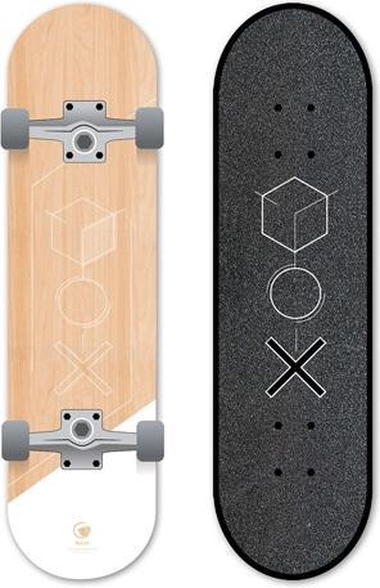 RAM Complete Skateboard Signo Blanc 7