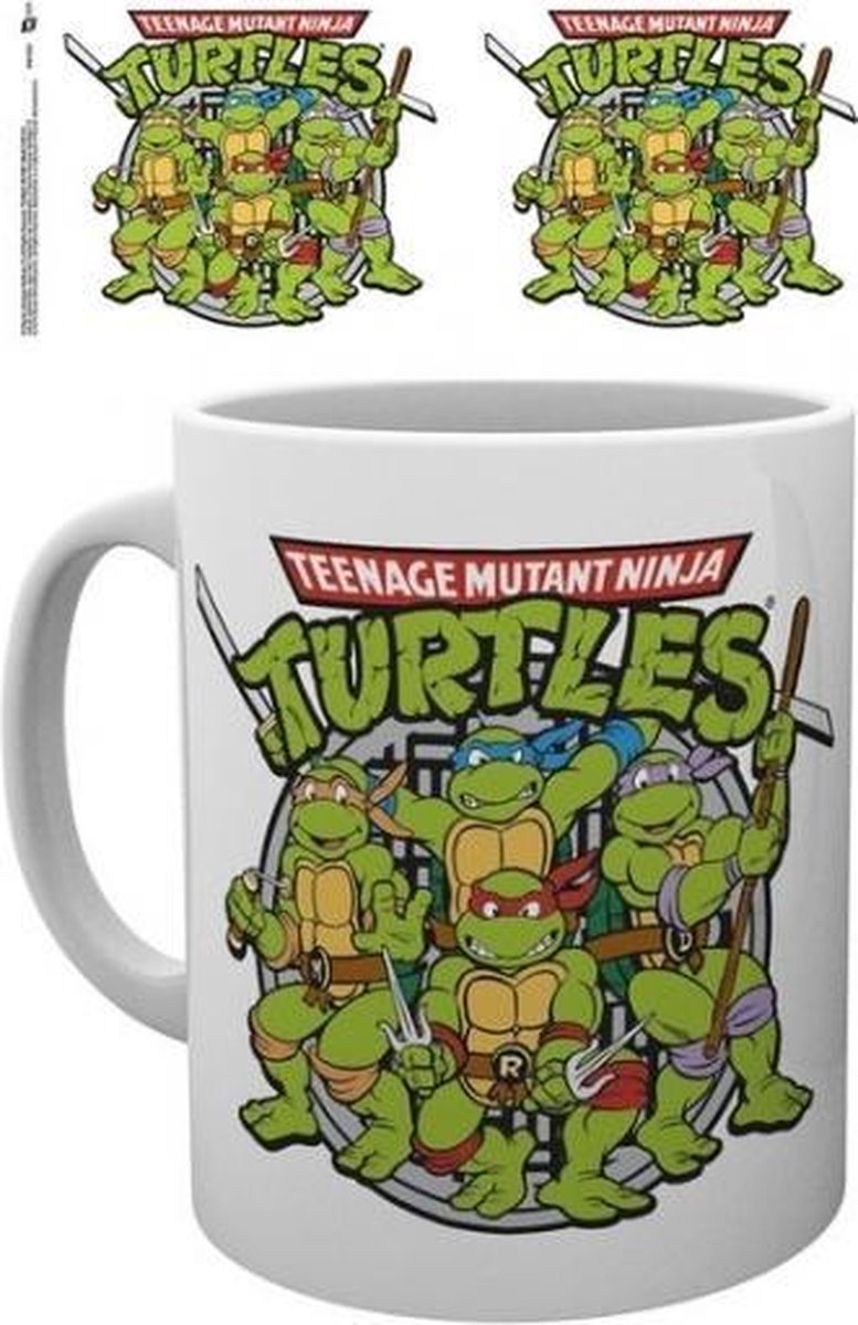 Ninja Turtles beker 285 ml