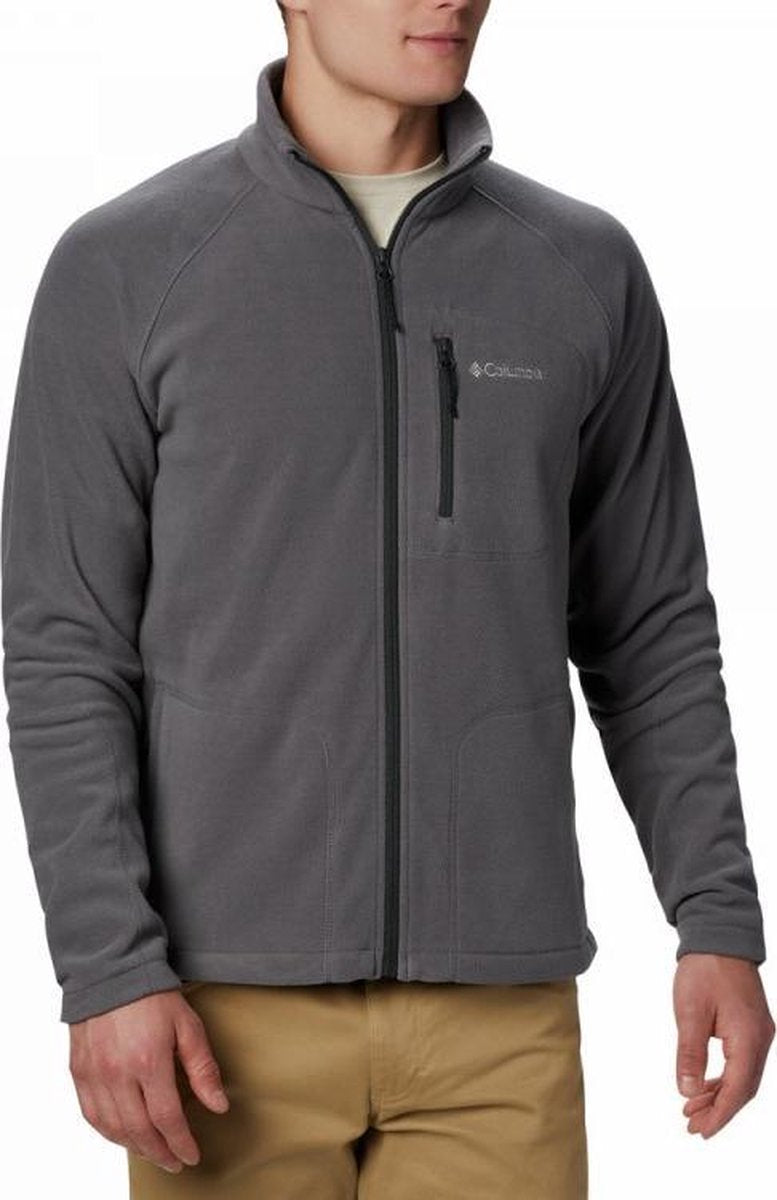Columbia Fast Trek II Full Zip Fleecevest Heren - Grijs - Maat S
