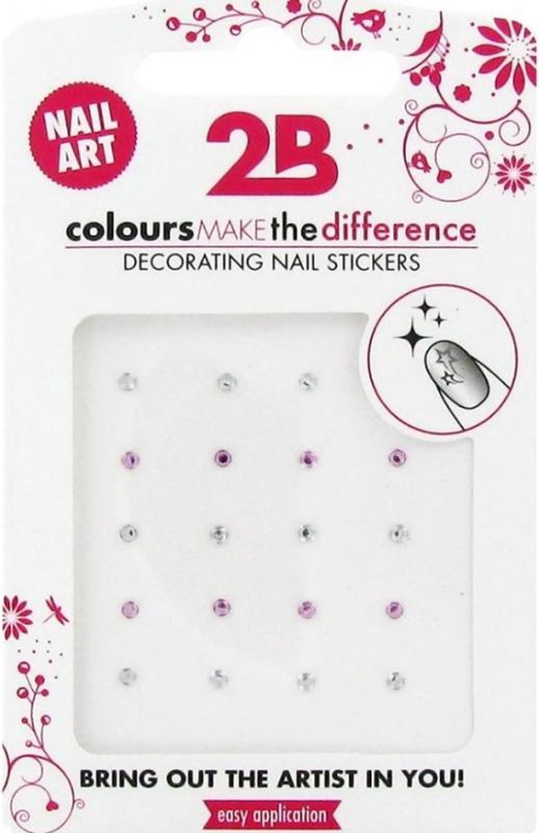 Nail sticker strass circle