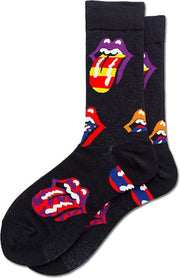 Rolling Stones Sokken - Sokken met uitgestoken Tong en een Grappig Printje - 41/46