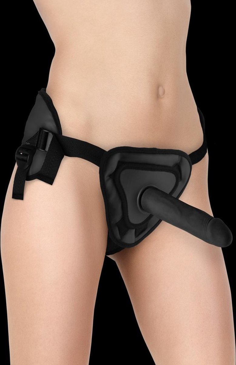 Deluxe Siliconen Strap on - 25 cm