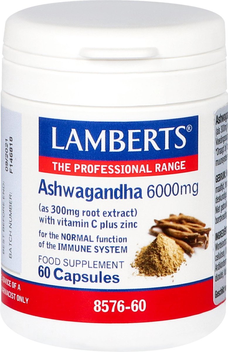 Lamberts - Ashwagandha complex - 60 capsules