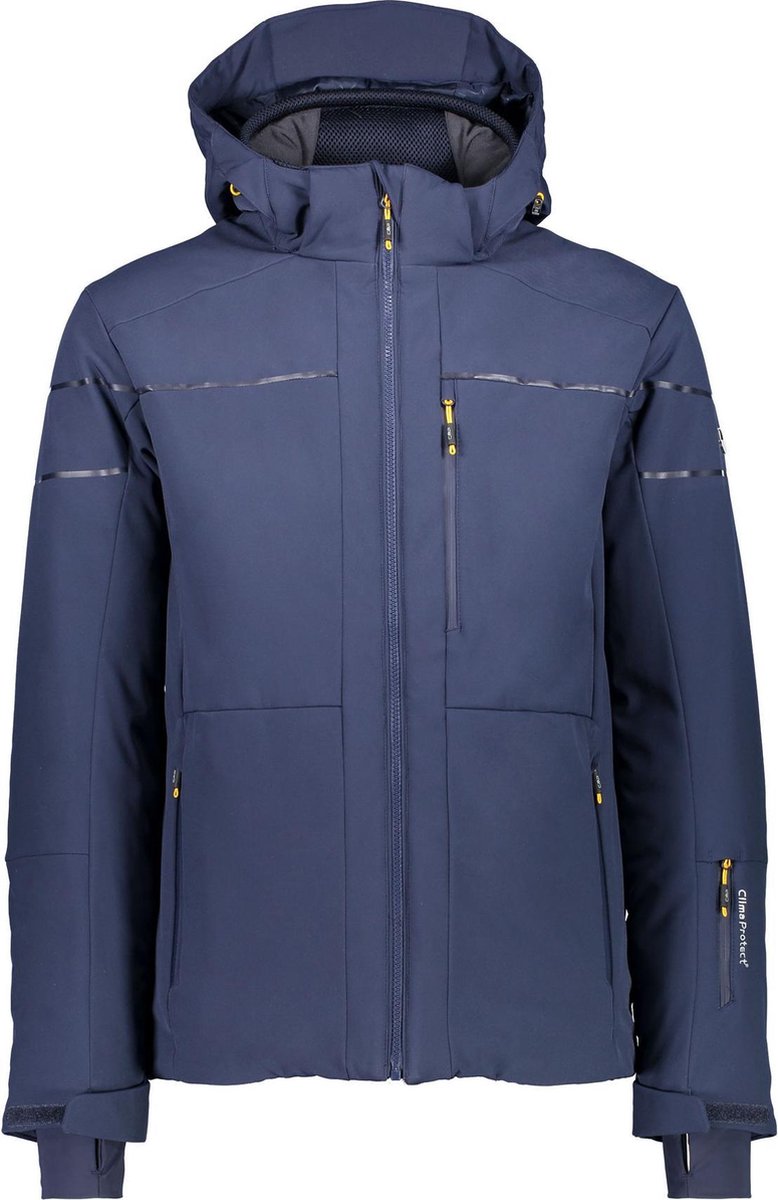 CMP Jacket Zip Hood Softshell  Wintersportjas - Maat 54  - Mannen - navy