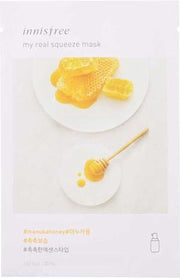 5x My Real Squeeze Mask Manuka Honey - Sheetmask - Koreaanse Skin Care van Innisfree (5 pack)