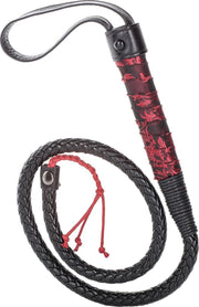Zweep Bull Whip Scandal Zwart