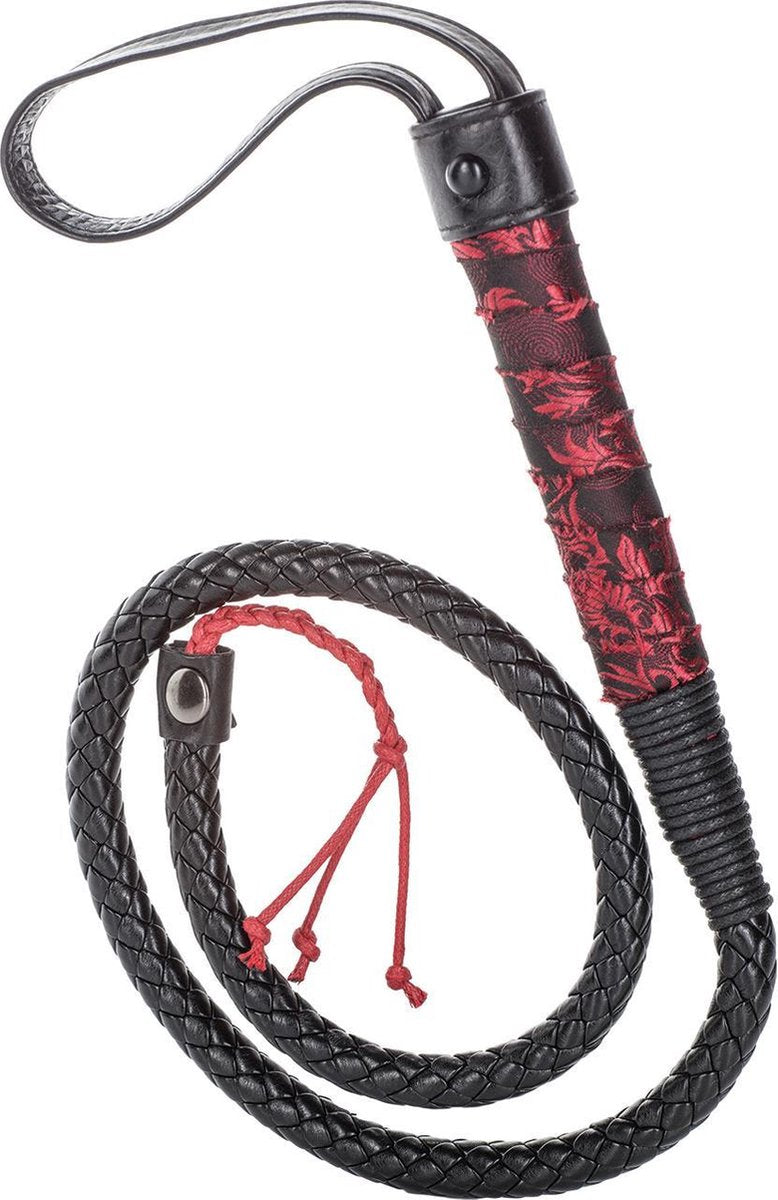 Zweep Bull Whip Scandal Zwart