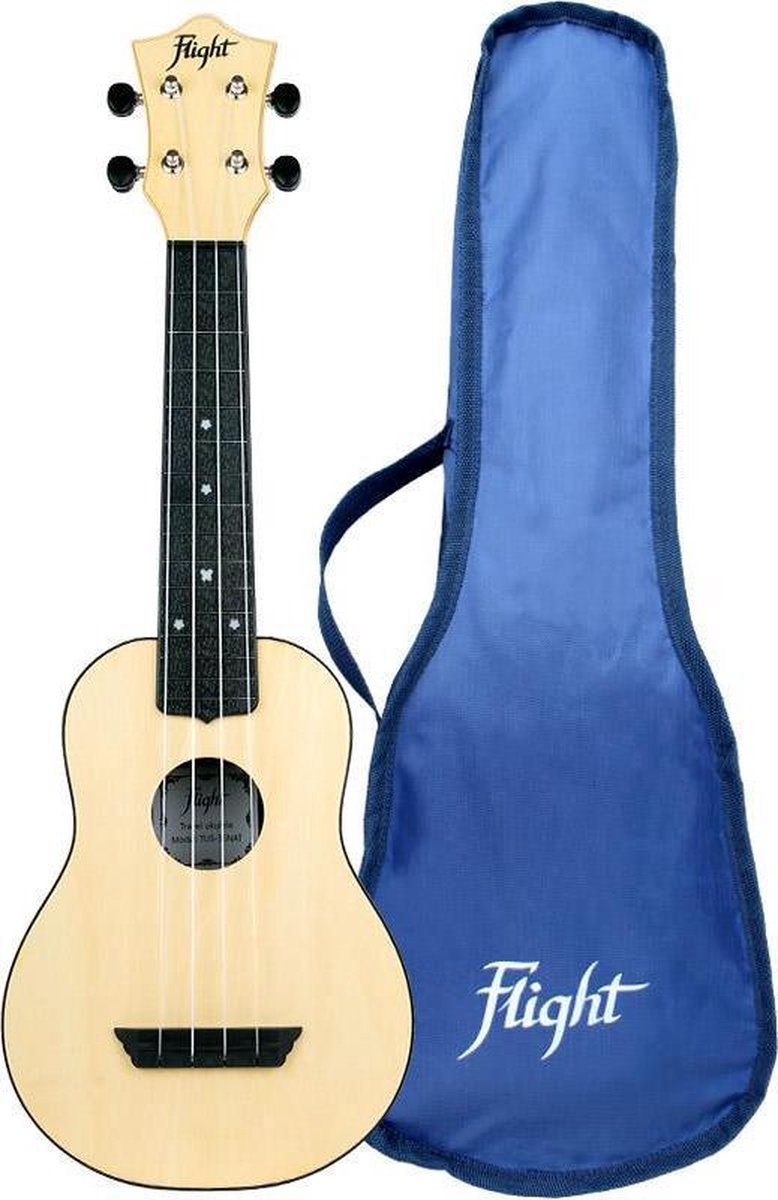 Flight: TUS35 ABS Travel Ukulele - Natural