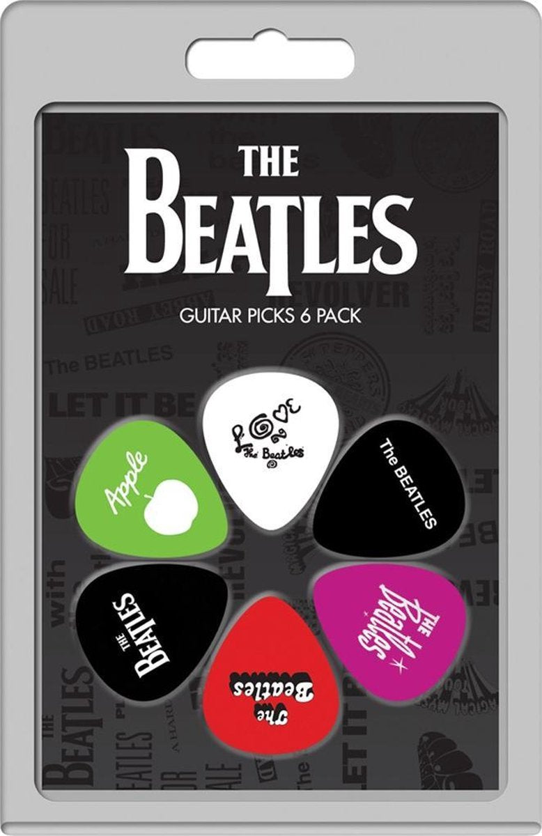 Perri's The Beatles 6-pack Medium plectrum 0.71 mm