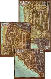 D&D Waterdeep Dragon Heist Map Set