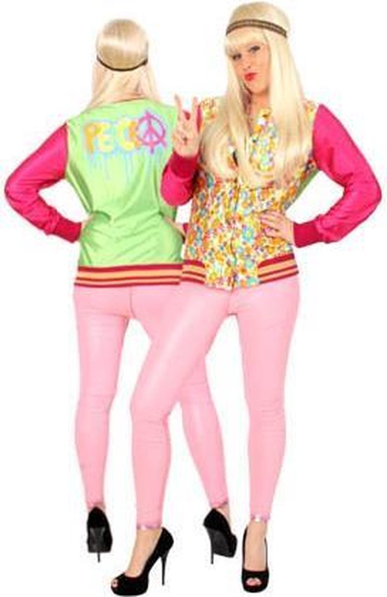 Vest jaren 60 70 peace Maat XS