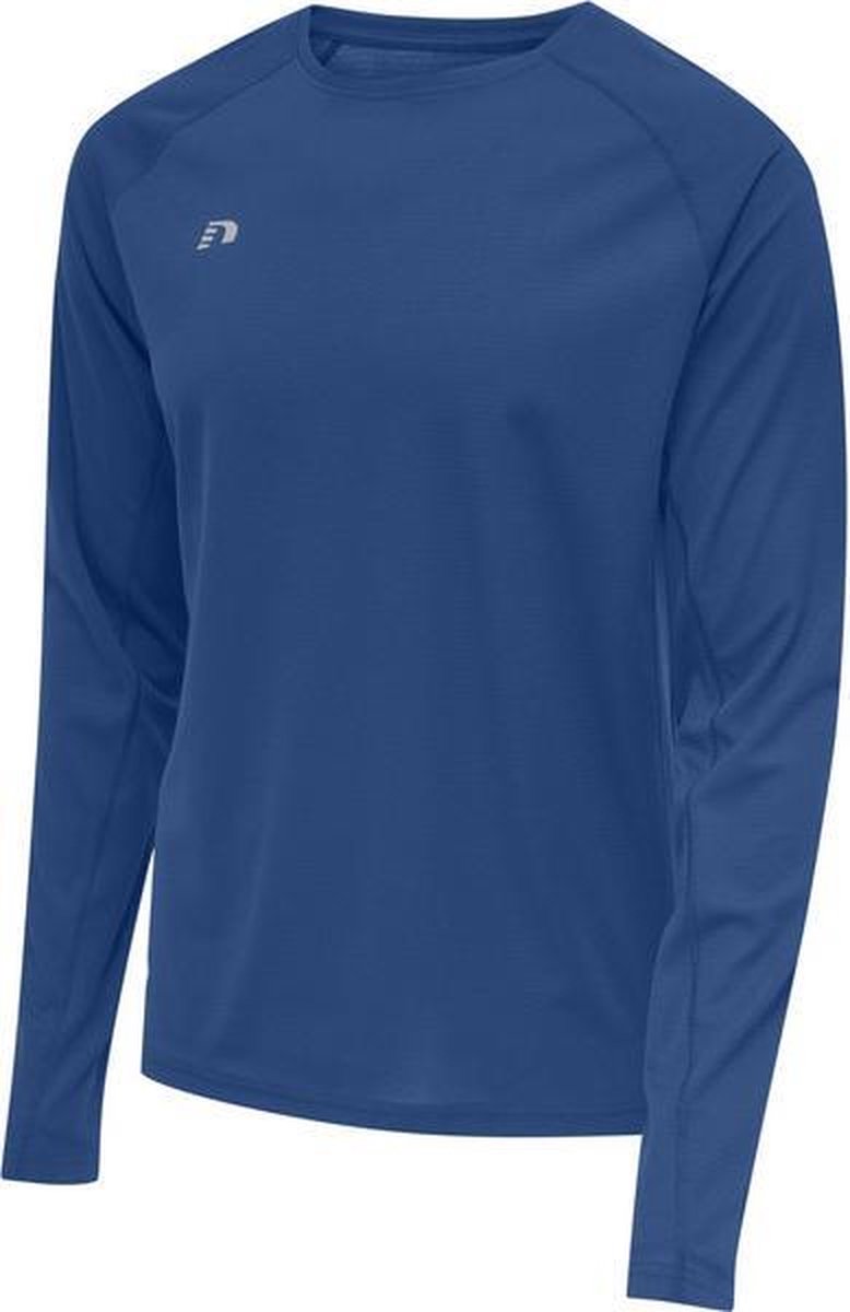 Newline Core Running LS Shirt Heren - blauw - maat XL