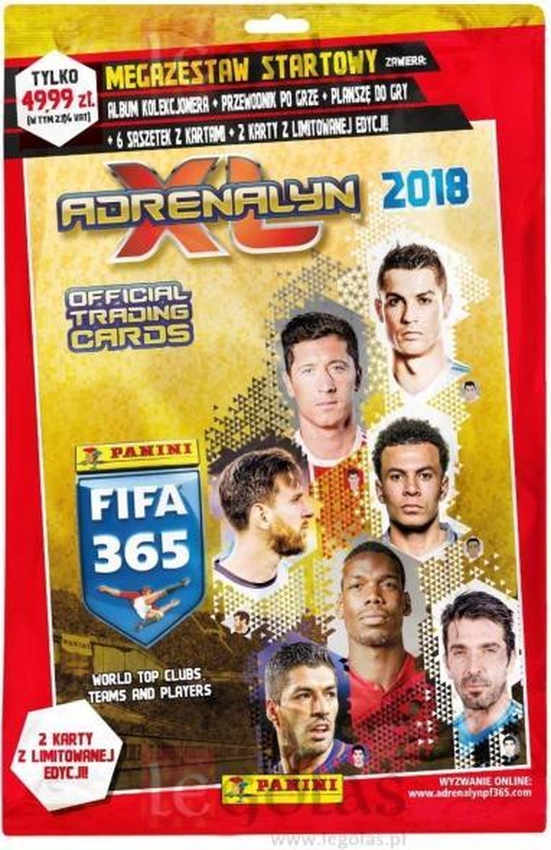 Panini Adrenalyn XL FIFA365 17/18 Starterset