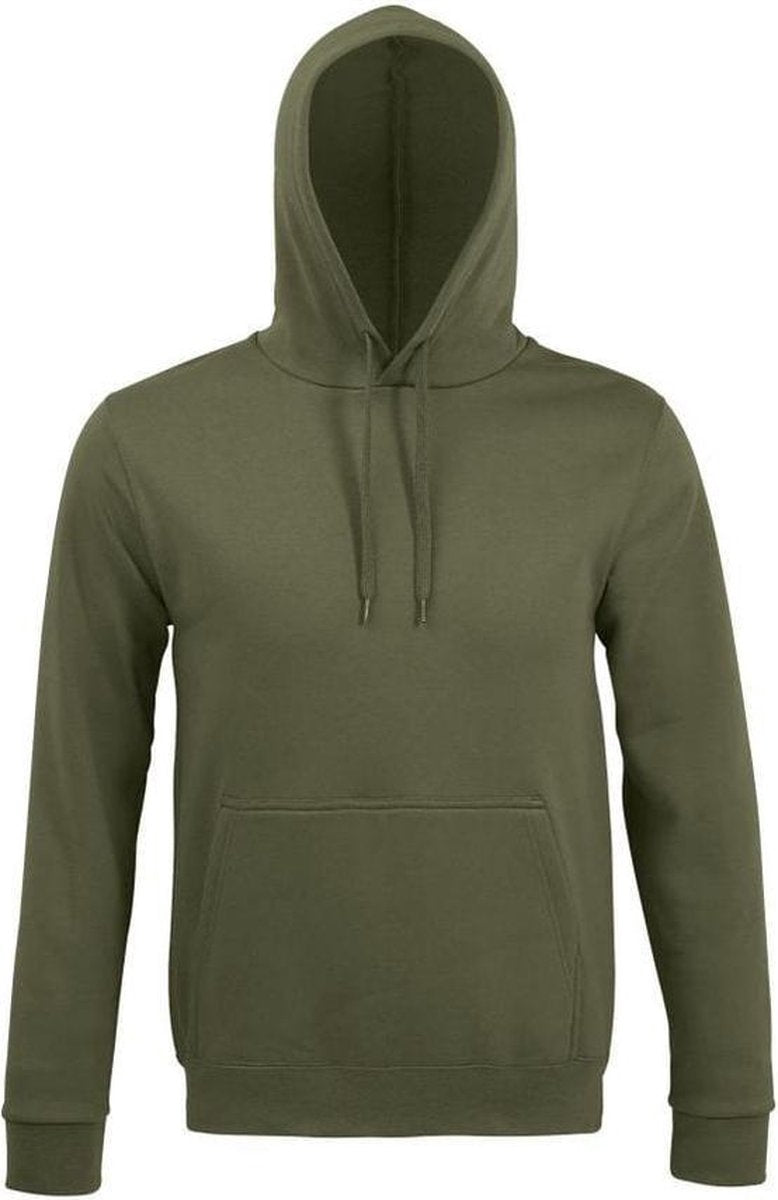 SOLS Snake Unisex Hooded Sweatshirt / Hoodie (Donkergroen)