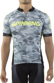 Spinning® Hercules Jersey Korte Mouw Geel XS