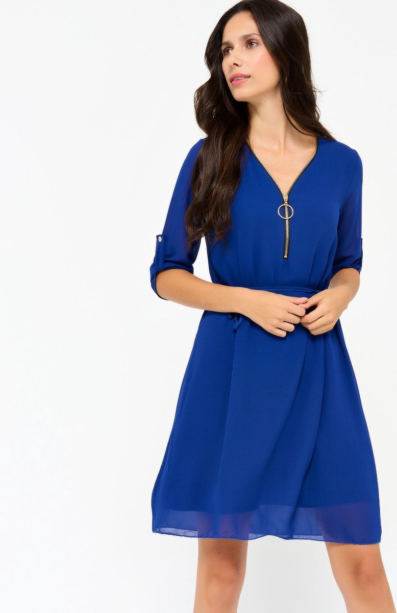 Mini jurk - Blauw