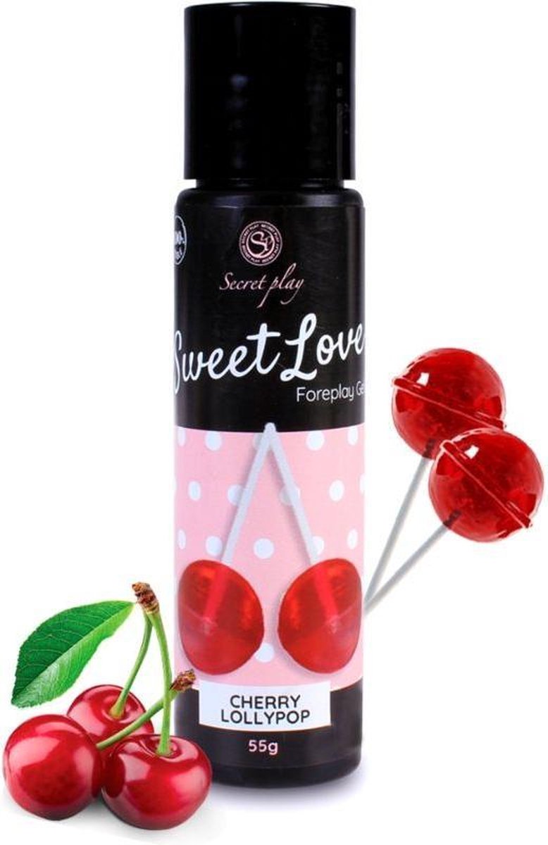 Sweet Love Lubricant Cherry Lollipop 60 ml