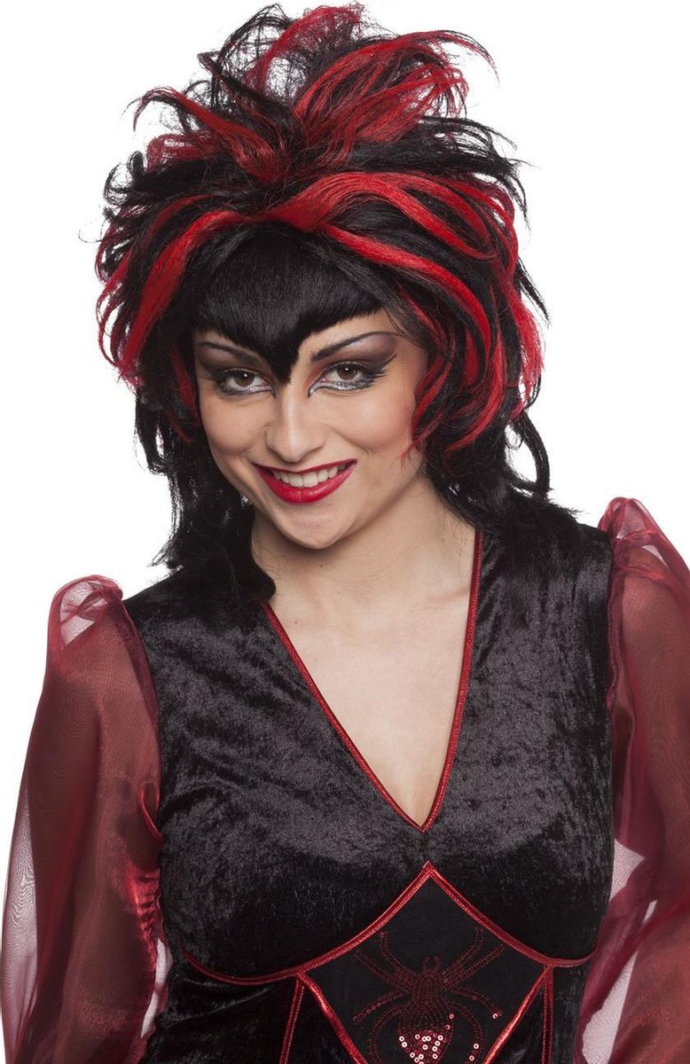Witchy zwart/rood