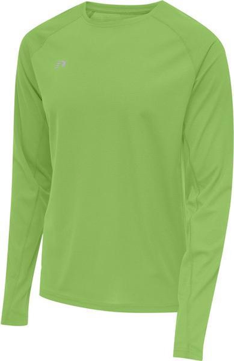 Newline Core Running LS Shirt Heren - lichtgroen - maat XXL