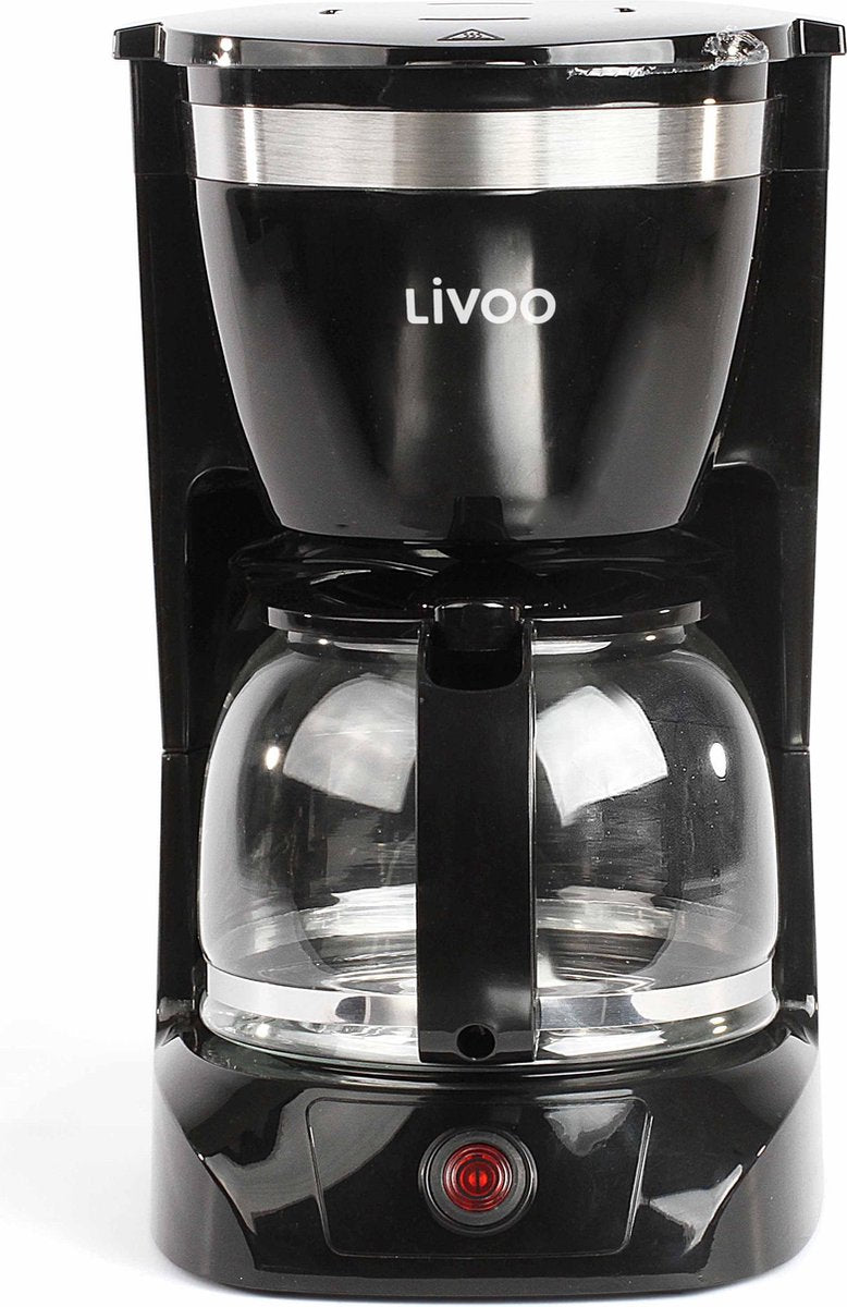 Livoo Elektrisch Koffiezetapparaat Zwart