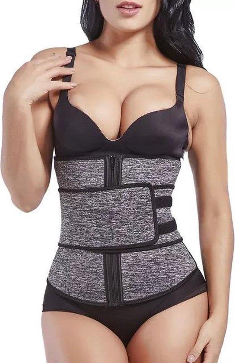 LOUZIR  Waist Plus' Sport Afslank Band - 7 baleinen - Neopreen - Maat L (kledingmaat 38/40)