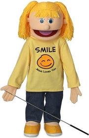 Christelijk handpop Katie 25'' Sillypuppets