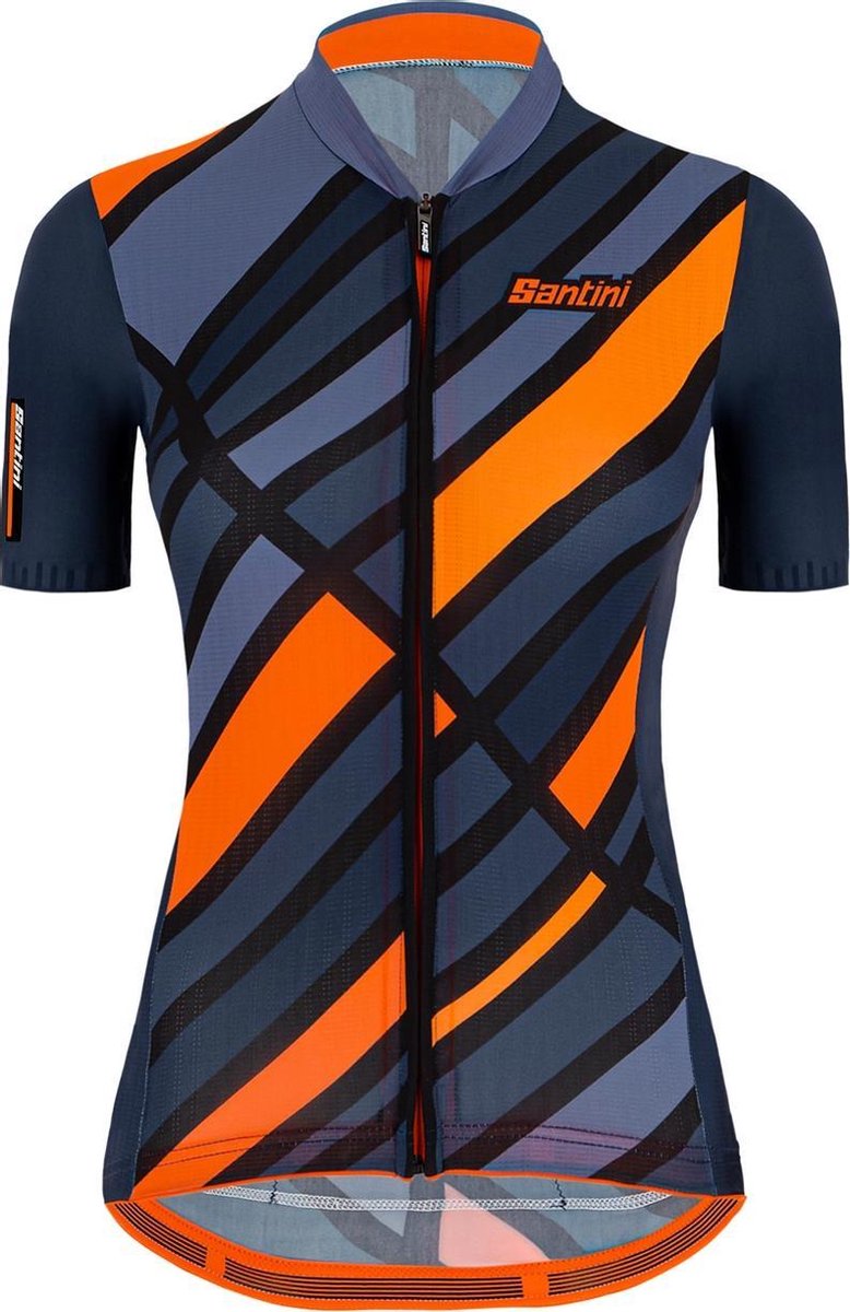 Santini Eco Sleek Raggi S/S Jersey For Women  - Maat XL