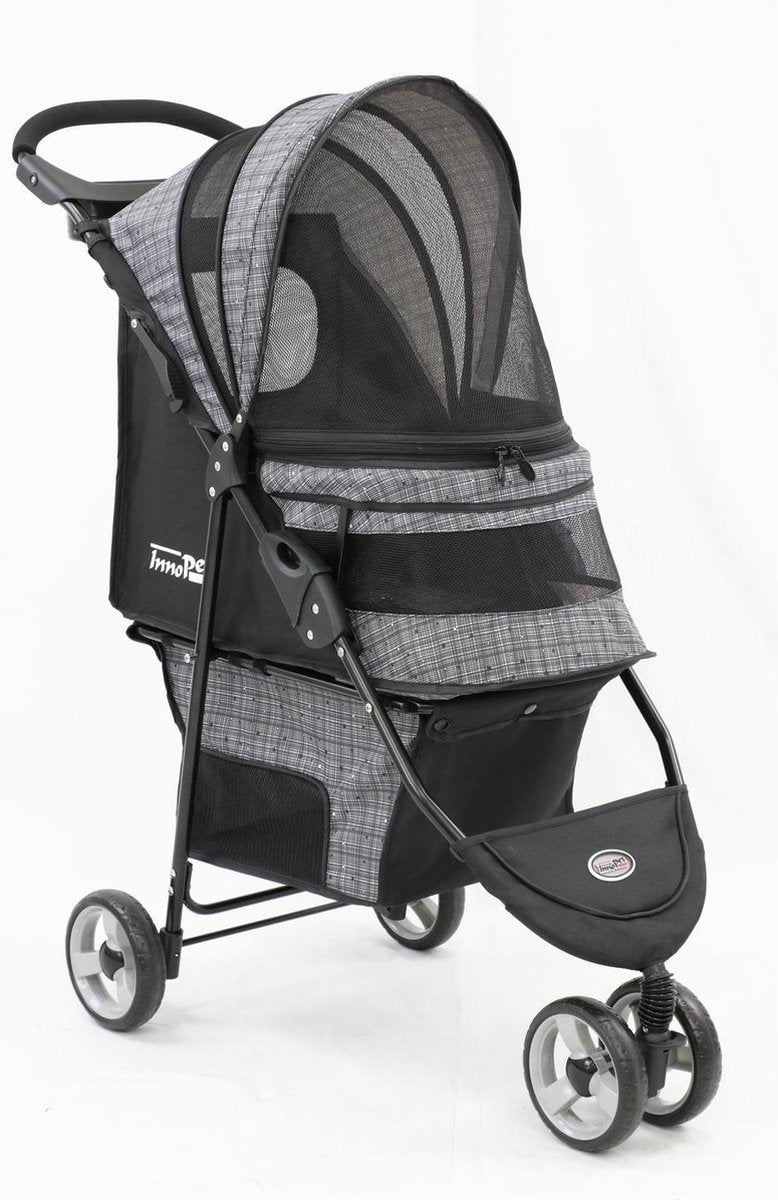 Innopet hondenbuggy Avenue Blended Grey (tijdelijk inclusief regenhoes) -  - 80001956