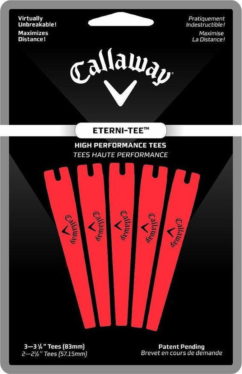 Callaway Plastic Tees 3 1/4 83MM 5st