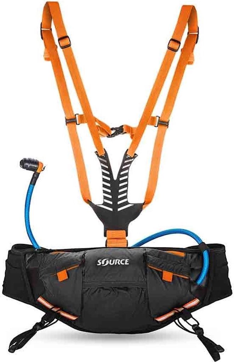 Source drinkgordel - running belt - Hipster Hydration 1.5L - Zwart