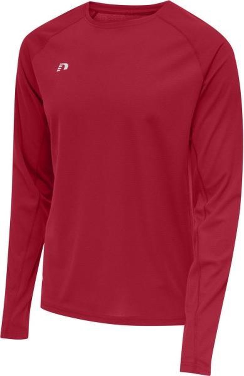 Newline Core Running LS Shirt Heren - rood - maat M