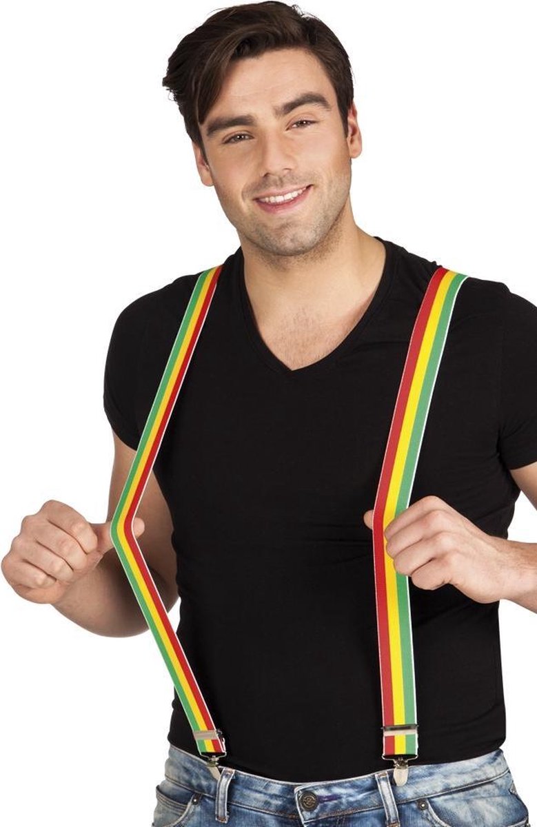 16 stuks: Bretels - Rasta