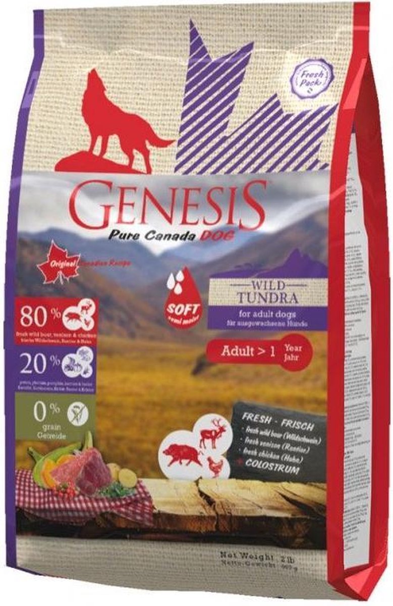 Genesis Pure Dog Adult Wild Taiga Soft Inhoud - 2