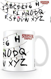 Stranger Things Alphabet mug