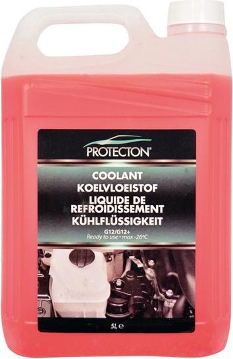 Protecton Koelvloeistof G12/G12+ - Kant & Klaar -  5 Liter
