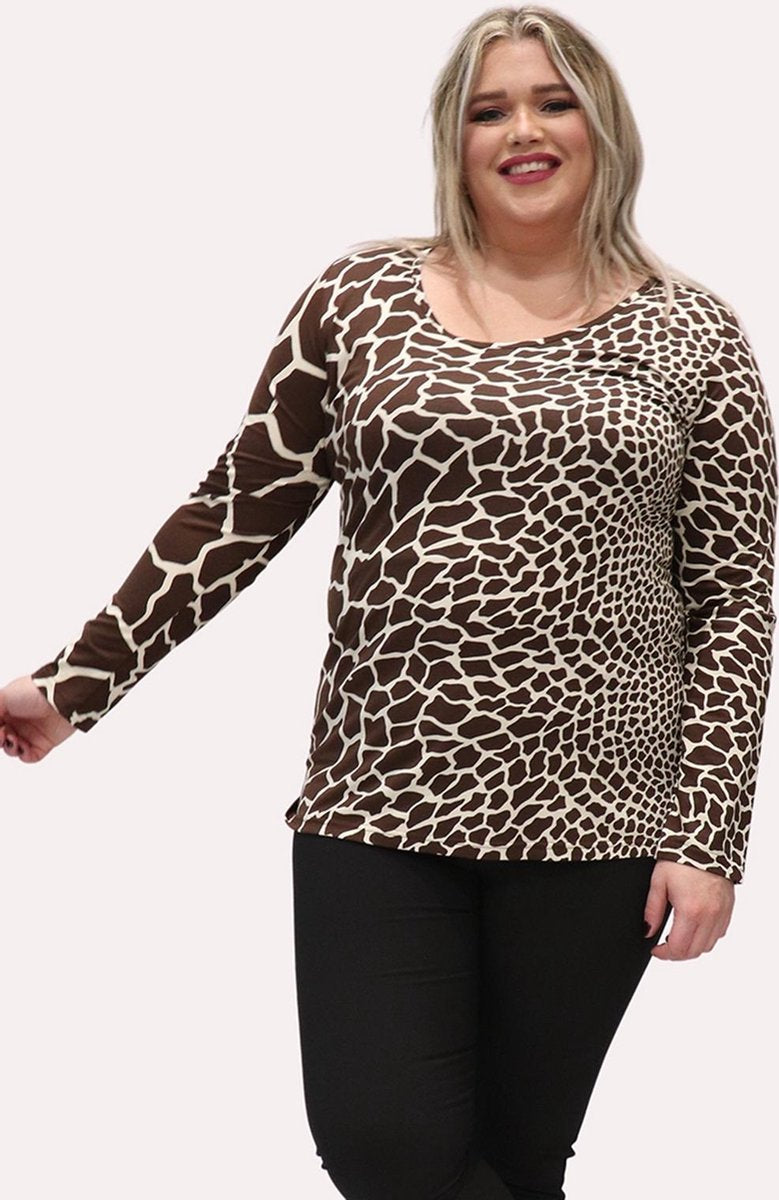 Shirt Marieke Ophilia dieren print